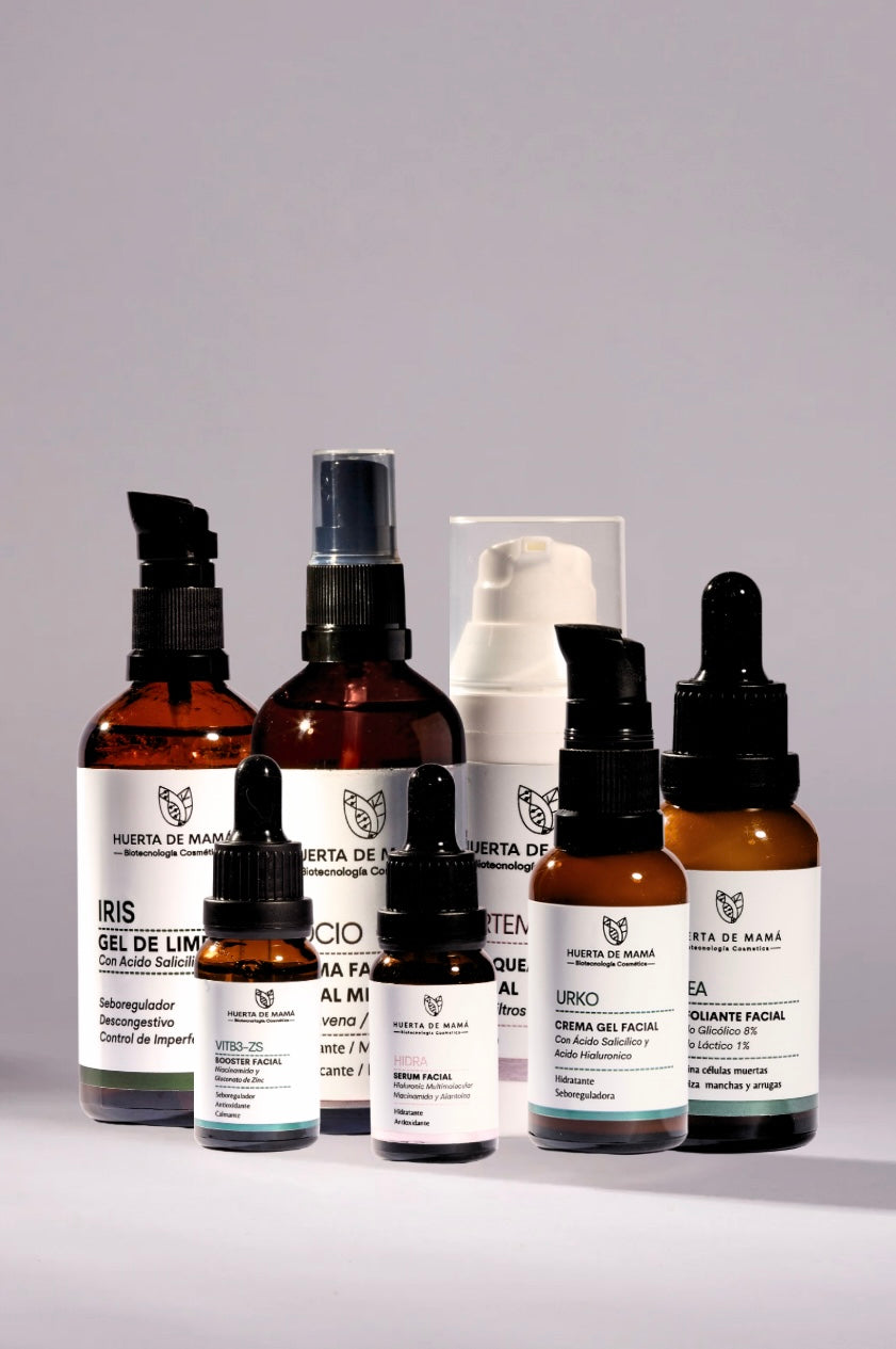 Limpieza de poros y control de sebo - Rutina piel grasa - acneica