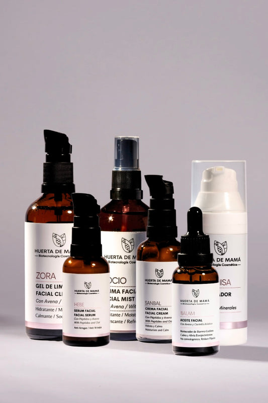 Rutina calmante para piel sensible