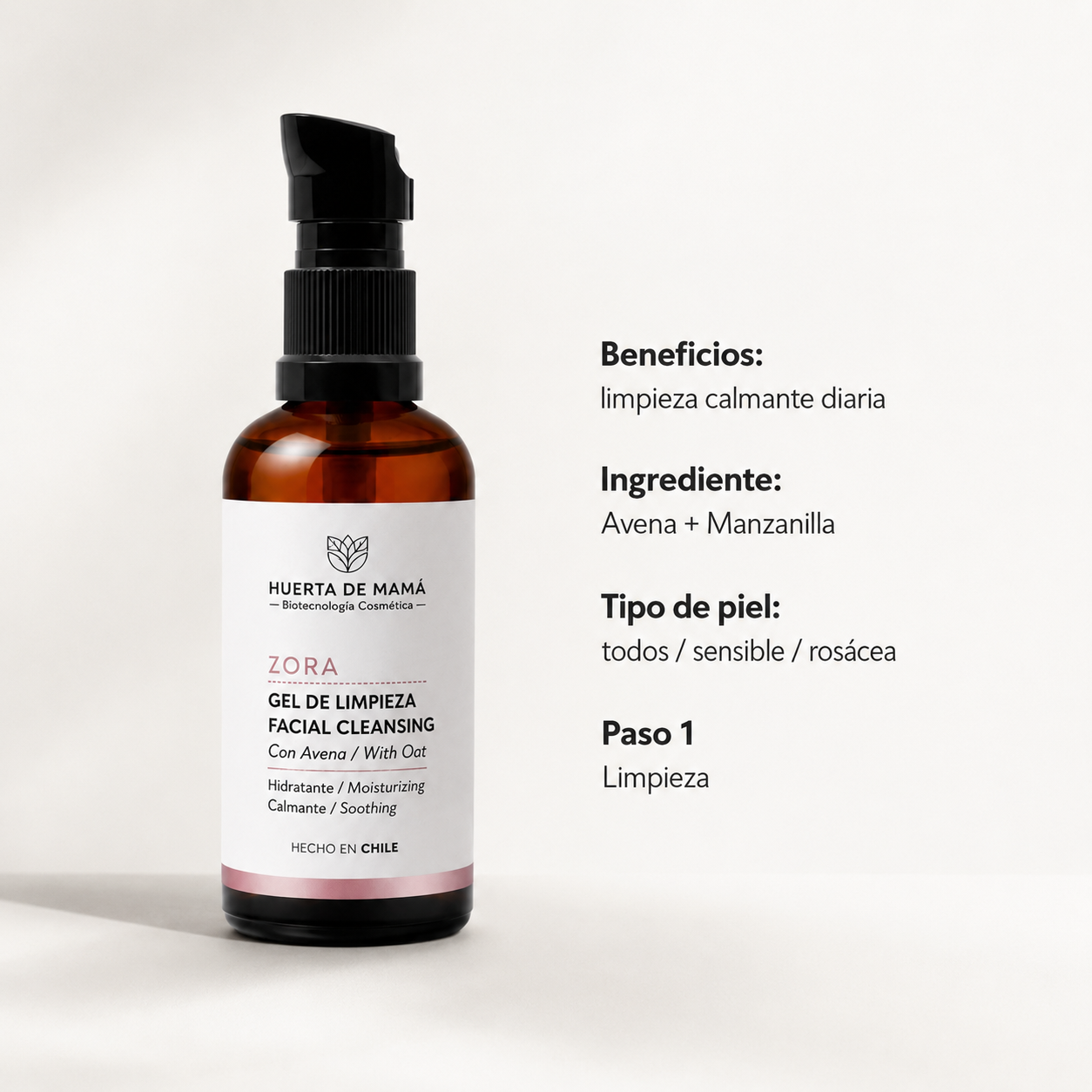 Gel de limpieza Piel Sensible - ZORA