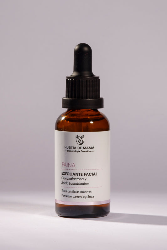 Exfoliante Faina – PHA para piel sensible: exfolia, hidrata e ilumina