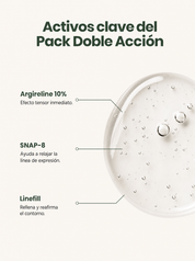 Pack doble acción antiedad para tu rutina facial - Pack Doble Acción